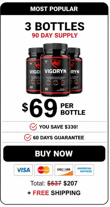Vigoryn  - 3 Bottle